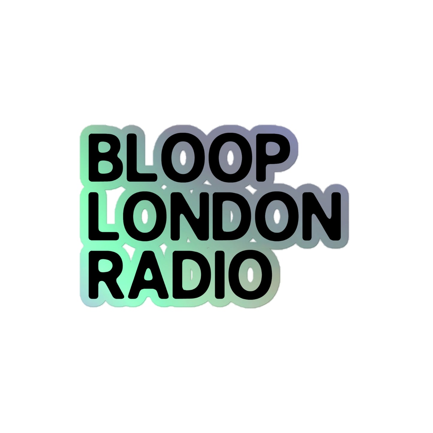 Bloop Holographic Stickers